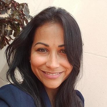 Karla Cristina Alves Rodríguez, voluntaria comunitaria en Brasil