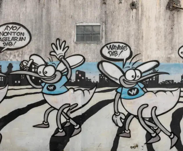 Mosquito graffiti arte callejero