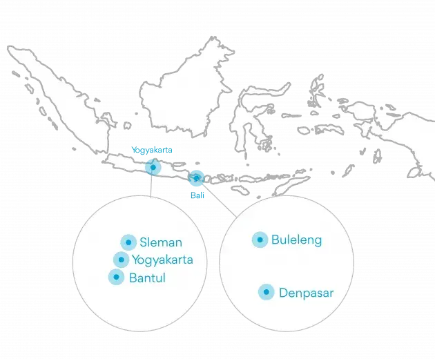 Mapas_Bali e Indonesia