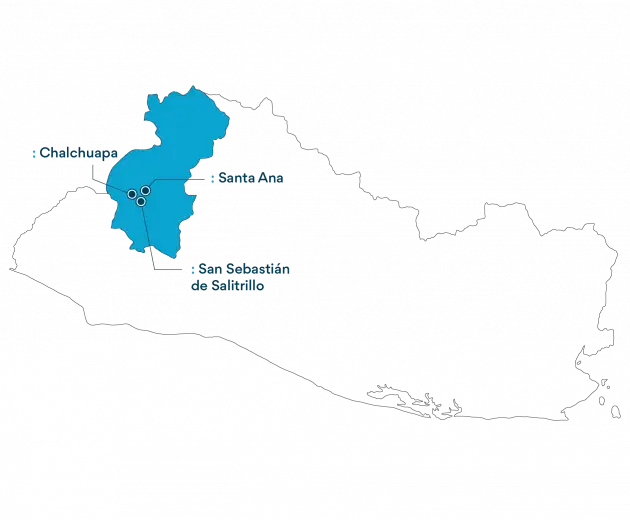 Mapa de El Salvador WMP