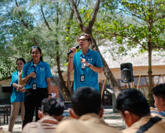 Participación comunitaria en WMP Bali