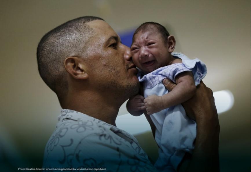 Zika padre bebé