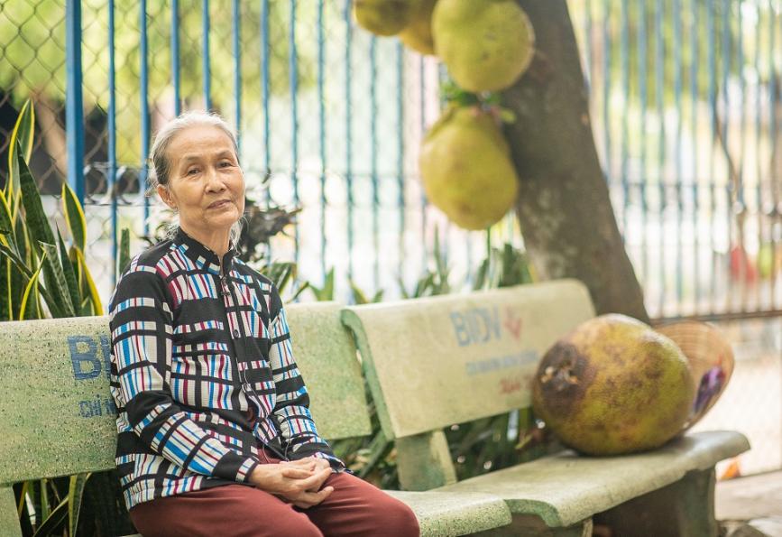 Nguyen Thi Den, 3 miembros de su familia han contraído el dengue en Thu Dau Mot (Vietnam).