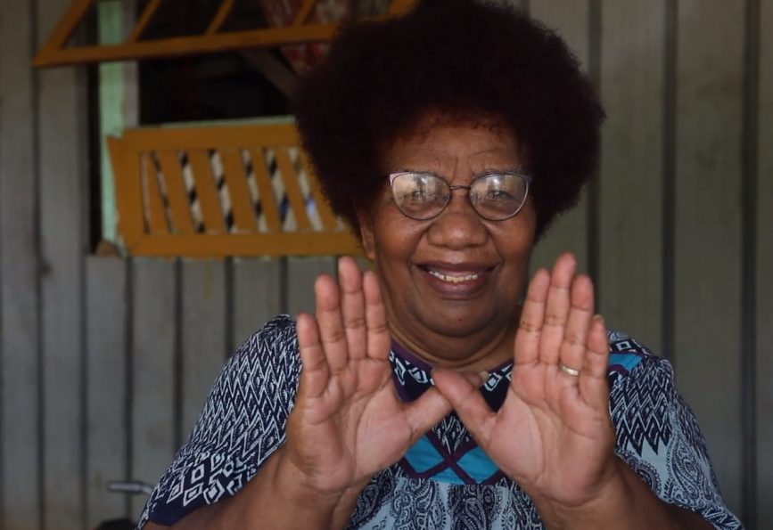 Rose Naporapoe, Presidenta de la asociación Kawati