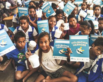 programa escolar en Kribati