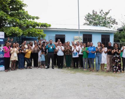 Foto de grupo de timor-Leste con WMP
